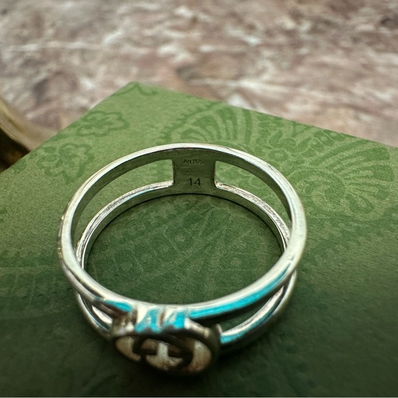 Gucci GG Logo Ring - New - Picture 5 of 5